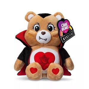 Care‎ Bears Universal Monsters 9" Fun Sz Plush - Tenderheart Bear as Dracula NWT